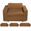 1/2/3/4 places housse de canapé élastique chaise universelle siège protecteur housse de canapé housse extensible meubles