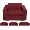 1/2/3/4 places housse de canapé élastique chaise universelle siège protecteur housse de canapé housse extensible meubles