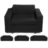 1/2/3/4 places housse de canapé élastique chaise universelle siège protecteur étui de canapé housse extensible meubles d