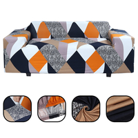 1/2/3/4 places housse de canapé élastique chaise universelle siège protecteur étui de canapé housse extensible meubles d