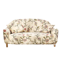 1/2/3/4 places housse de canapé élastique fleurs chaise siège protecteur housse extensible housse de canapé décorations