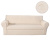 1/2/3/4 places housse de canapé élastique housse de coussin housse de coussin chaise siège protecteur extensible canapé