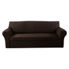 1/2/3/4 places housse de canapé élastique housse de coussin housse de coussin couleur pure chaise siège protecteur exten