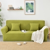 1/2/3/4 places housse de canapé élastique épaissir Spandex polaire polaire chaise siège protecteur extensible canapé hou