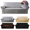 1/2/3/4 places élastique velours housse de canapé chaise universelle siège protecteur extensible housse canapé étui de b