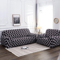 1/2/3/4 Seater Canapé élastique Couvre Couvre Housse Canapé Stretch Floral Couch Protector