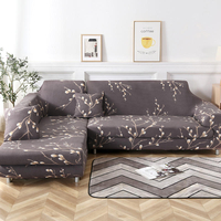 1/2/3/4 siège canapé élastique housse de canapé housse de fauteuil pour salon chaise couvre décoration de la maison
