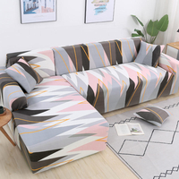 1/2/3/4 Housses de siège Élastique Couch Canapé Couvre Fauteuil Slipcovers pour Salon Housse de chaise Décoration de la