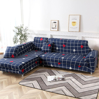 1/2/3/4 siège élastique canapé housse de canapé housses de fauteuil pour salon chaise couvre décoration de la maison