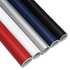 127x30cm 3D En Fiber De Carbone Vinyle Étanche Voiture Wrap Feuille Rouleau Film DIY Autocollant pour Voiture Moto