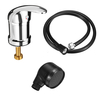 1/2 `` ensemble de remplacement de tuyau de pulvérisation de robinet de pulvérisation de robinet de shampooing de salon