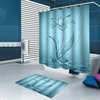 1/3 / 4 PCS Transparent Lily Imperméable Salle De Bains Rideau De Douche Toilette Tapis De Couverture Antidérapant Tapis