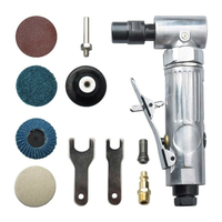 1/4 `` 90 ° 16000rpm ponceuse à angle dair meuleuse polissage ponçage support meule