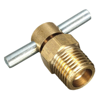 1/4 de pouce en laiton npt vanne de vidange pour une partie compresseur d