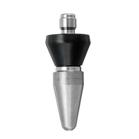 1/4 pouce 1 avant 3 arrière laveuse à pression Drain dégout nettoyage jetter tuyau Buse de dragage