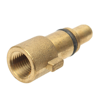 1/4 pouce connecteur de ba onnette dadaptateur de lance de mousse de neige de rondelle de filetage interne pour NIL