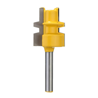 1/4 pouce Shank Moyenne réversible collage Joint routeur bit pour le travail du bois