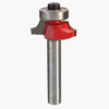 1/4 x 1/4 pouce rond en métal sur perlage bit de routeur de bordure pour machine de gravure