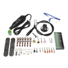 140pcs 5 vitesse électrique perceuse graveur mini perceuse meuleuse trousse à outils rotatifs avec accessoires Power Dri
