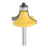 1/4 pouce Shank 3/4 Inch Rayon Carbure de cercle sur le rouleau de boudure Bit Cutter de menuesterie