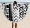 150 cm pur coton bohême Roud gland tricoté serviette de plage lanterne serviette maison couverture