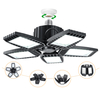 150 LED Camping lumière pliable 180 ° faisceau Angle Garage lumière lampe de travail extérieur gymnase à domicile