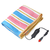 150 x 70cm couverture chauffante électrique de voiture de flanelle chauffante hiver tapis de couverture de siège confort