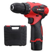 1500mAh 110V-220V Tournevis Électrique Au Lithium Power Dirver Drill Double Vitesse DC12V Avec Étui