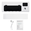 1500mAh 5V 3.7A porte-brosse à dents organisateur maison salle de bain mural lumière violette / UVC-UVA éclairage porte-