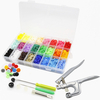 1500PCS + pince à pression en plastique pour kit de fermeture KAM T5 bouton de fixation bouton pression