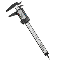 150mm 6 pouces LCD Étrier Électronique Numérique Vernier Micrologiculteur Outil de Mesure Règle d