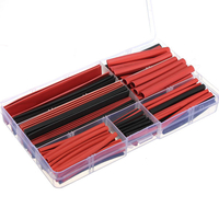 150pcs 2: 1 Polyoléfine de chaleur de type H Shrink Tube de rétraction de tuyau