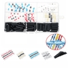 150pcs soudure manche thermorétractable bout à bout étanche connecteur dépissure de fil terminal