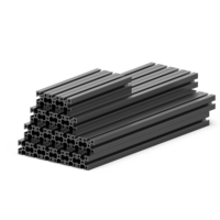 1515 Norme nationale 6063 Profilé en aluminium noir anodisé pour imprimante 3D VORON 0.1 VORON