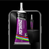 15/50 / 80mL Tout Transparent Soft Colle Type Aiguille Sèche Lent Clair Clair Adhésif Cadre de Téléphone Réparation Ecra