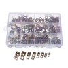 155pcs attache de tuyau réutilisable pince à ressort en métal 6-22mm tuyau deau tuyau dair