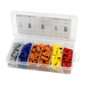 158pcs fil connecteur terminal torsion électrique écrou ressort bouchon ensemble assortiment