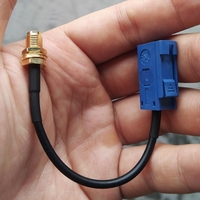 15CM Fakra Femelle vers SMA Femelle GPS Adaptateur de Câble de Extension dAntenne Fakra vers SMA Câble RF RG174 15C
