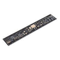 15cm Multifonctionnel PCB Règle Outil De Mesure Résistance Condensateur Puce IC SMD Diode Transistor Paquet Électronique