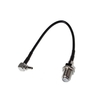 15CM RF Câble en queue de cochon F vers CRC9 Connecteur F femelle vers CRC9 Sertissage à sertir RG316 Câble en queue de