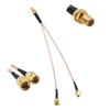 15cm RG316 Type-Y Câble Adaptateur Rallonge SMA Câble de Conversion Femelle pour RC Modèle RC Drone