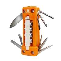 15 en 1 multifonction pliant combinaison tournevis ensemble doutils LED outils de maintenance légers