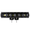 15Inch 60W LED Barres de lumière de travail Ligne 9K simple de lentille 9D 6000K 9-32V pour la route 4WD de camions SUV