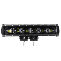 15Inch 60W LED Barres de lumière de travail Ligne 9K simple de lentille 9D 6000K 9-32V pour la route 4WD de camions SUV