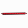 15inch DC12V rouge 4 fils 11 LED arrêt de barre de lumière tournez les lumières du troisième feu de freinage pour la rem