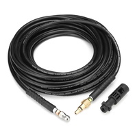 15M 5800PSI nettoyeur haute pression Tube de vidange Kit de tuyau de nettoyage déboucheur de tuyau
