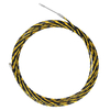 15M 5mm spirale câble extracteur conduit serpent câble Rodder poisson bande fil Guide