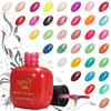 15ml Opaque & Glitter Acrylic Soak Off UV Vernis à Ongles Gel