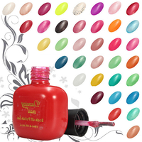 15ml Opaque & Glitter Acrylic Soak Off UV Vernis à Ongles Gel
