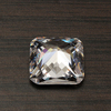15mm Transparent Carré Lâche Gemme Gem Design Anneau Collier DIY